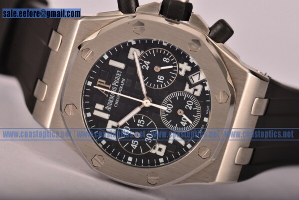 Replica Audemars Piguet Royal Oak Offshore Chrono Watch Steel 26170st.oo.d101cr.08 (EF)